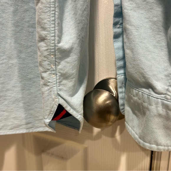 Ralph Lauren Men's Classic Fit Oxford light blue-green XXL - Picture 3 of 11